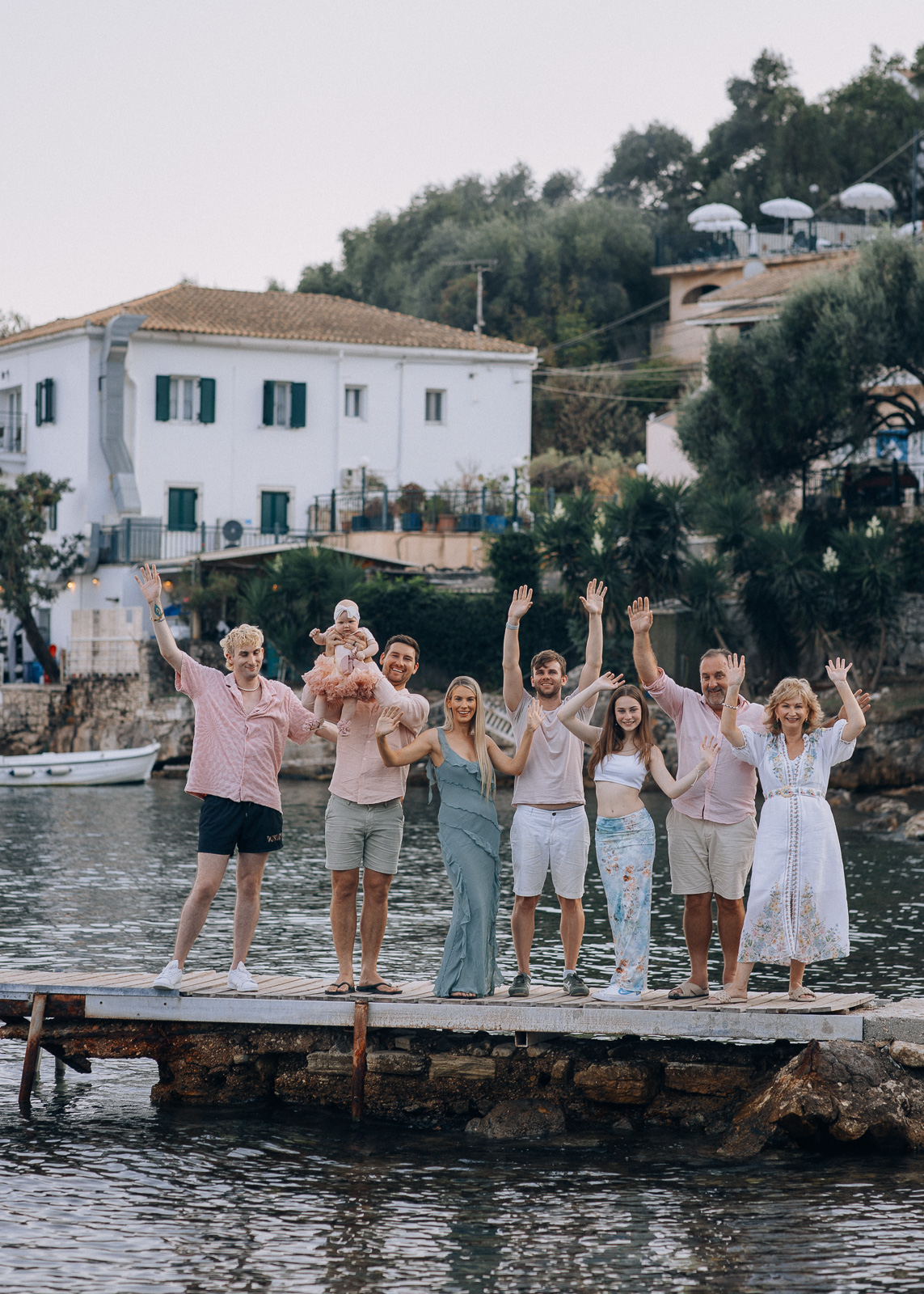 Family photoshoot price in Corfu greece